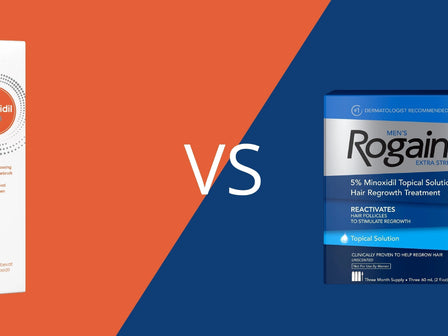 Regaine im Vergleich zu Linn Pharma
