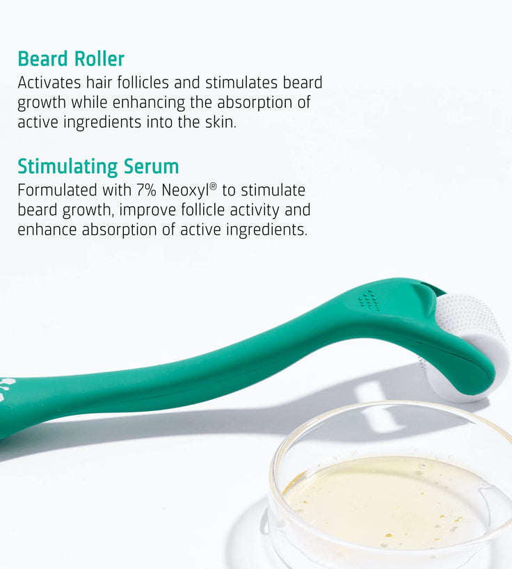 4x Neofollics Bartserum + kostenlose Bartroller
