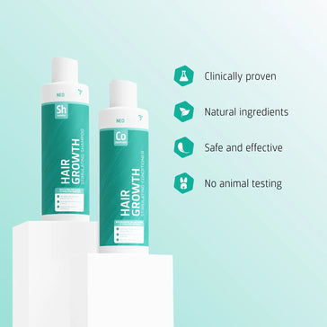 4x Neofollics Shampoo + kostenloser Conditioner 4x Neofollics Shampoo + kostenloser Conditioner - Hairgivers