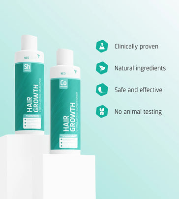 4x Neofollics Shampoo + kostenloser Conditioner 4x Neofollics Shampoo + kostenloser Conditioner - Hairgivers
