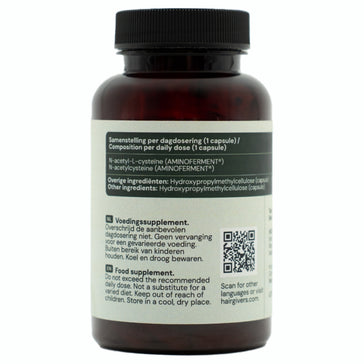 Hairgivers NAC Supplement 600 mg | 120 Kapseln (N-Acetyl-L-Cystein) Hairgivers NAC Supplement 600 mg | 120 Kapseln (N-Acetyl-L-Cystein)
