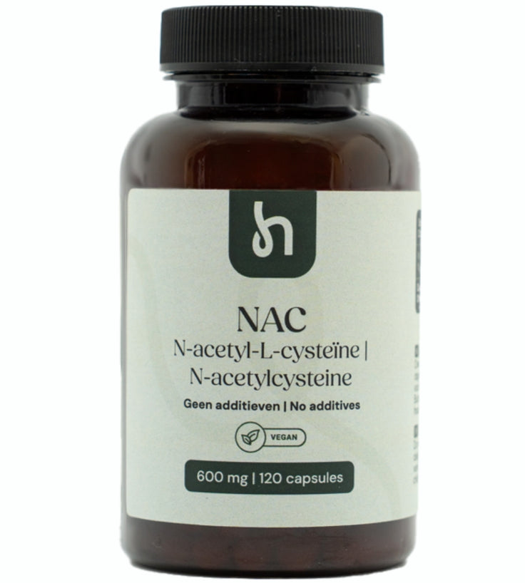 Hairgivers NAC Supplement 600 mg | 120 Kapseln (N-Acetyl-L-Cystein)