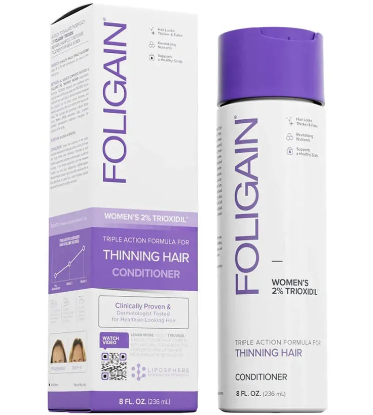 Foligain Shampoo + Conditioner für Frauen (236 ml) Kombi-Packung - Hairgivers