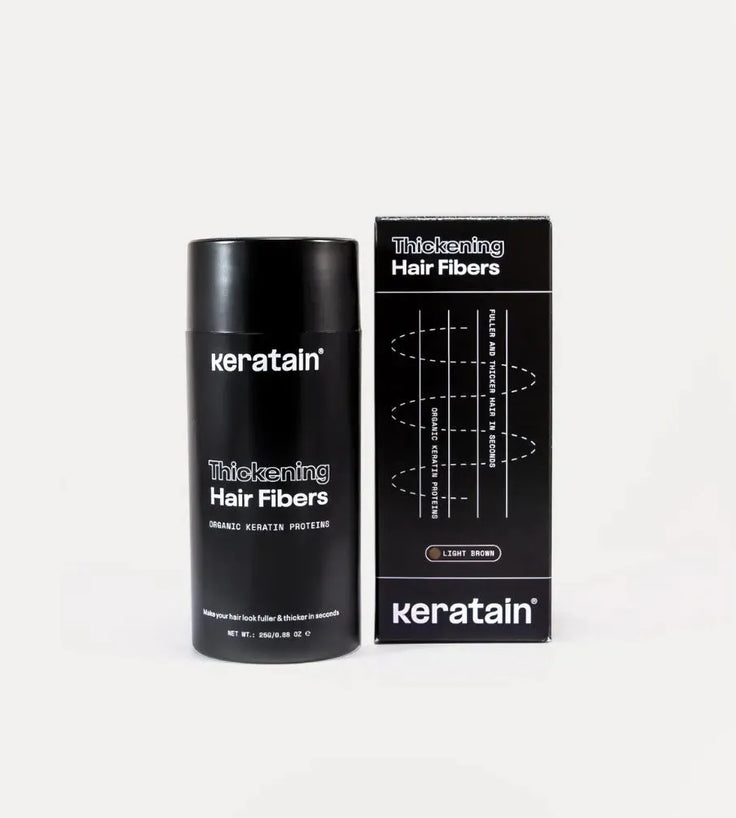 Keratain Streuhaar - Hellbraun (25 gr) - Hairgivers