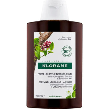 Klorane Anti-Haarausfall Shampoo Chinin/Edelweiss (200 ml) Klorane Anti-Haarausfall Shampoo Chinin/Edelweiss (200 ml) - Hairgivers