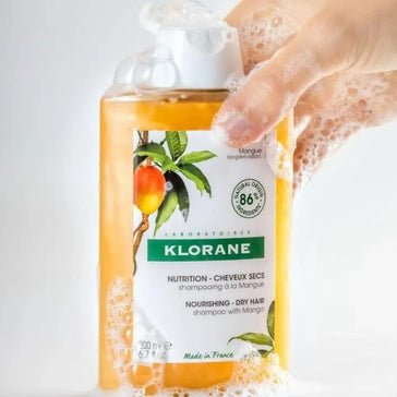 Klorane Shampoo für trockenes Haar Mango (400 ml) Klorane Shampoo für trockenes Haar Mango (400 ml) - Hairgivers