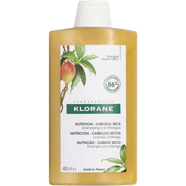 Klorane Shampoo für trockenes Haar Mango (400 ml) Klorane Shampoo für trockenes Haar Mango (400 ml) - Hairgivers