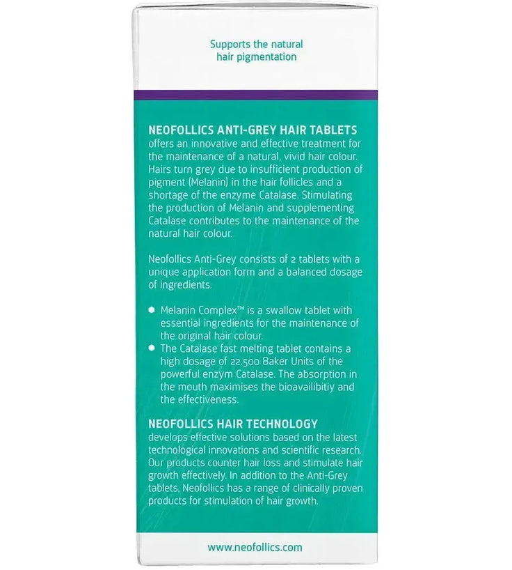 Neofollics Anti-Grau Haartabletten (3-Pack) - Hairgivers