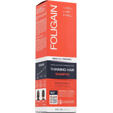 Foligain Shampoo gegen Haarausfall für Männer (236 ml) Foligain Shampoo gegen Haarausfall für Männer (236 ml) - Hairgivers