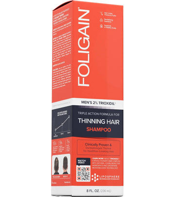 Foligain Shampoo gegen Haarausfall für Männer (236 ml) Foligain Shampoo gegen Haarausfall für Männer (236 ml) - Hairgivers