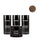 3x Keratain Streuhaar + gratis Keratain Pomade - Hellbraun (25 gr) - Hairgivers