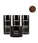 3x Keratain Streuhaar + gratis Keratain Pomade - Mittlelbraun (25 gr) - Hairgivers