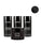 3x Keratain Streuhaar + gratis Keratain Pomade - Schwarz (25 gr) - Hairgivers