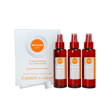 Linn Pharma Minoxidil 5% Haarserum 3-Pack (3x100 ml)