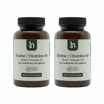 Hairgivers Biotin Supplement 1000 mcg | 120 Kapseln (Vitamin B7)