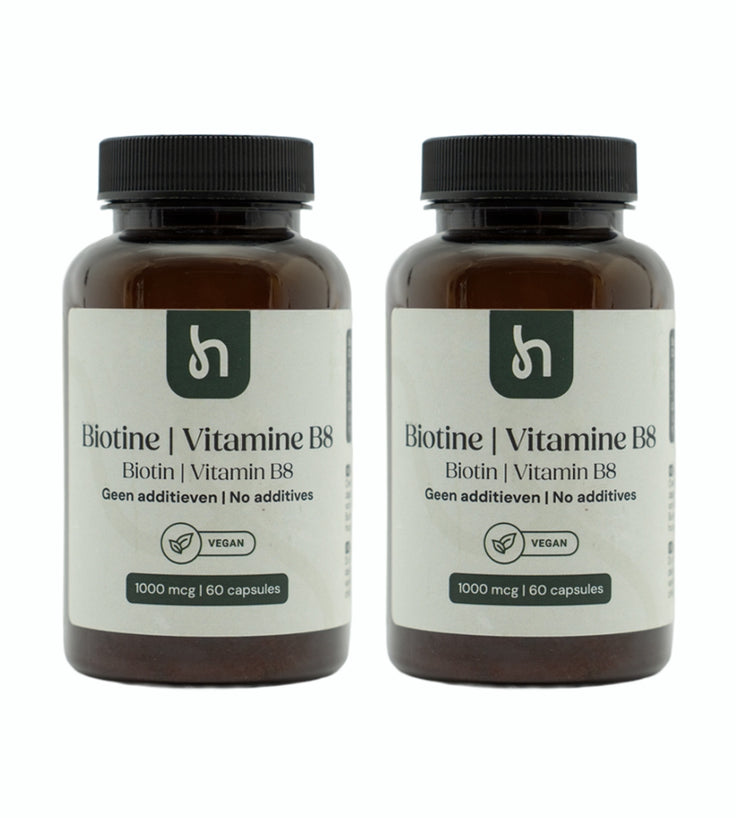 Hairgivers Biotin Supplement 1000 mcg | 120 Kapseln (Vitamin B7)