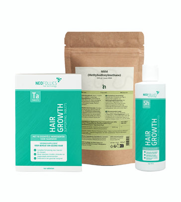 Neofollics Shampoo + Tabletten & MSM Pulver Neofollics Shampoo + Tabletten & MSM Pulver