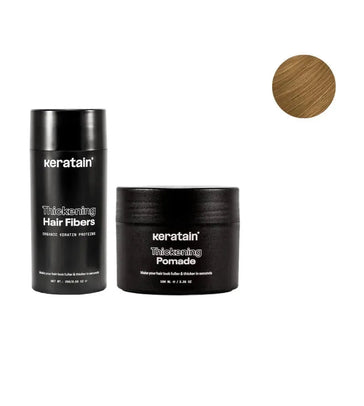 Keratain Pomade + Keratain Streuhaar - Dunkelblond (25 gr) - Hairgivers