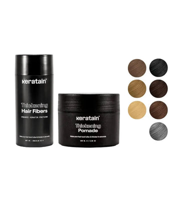Keratain Pomade + Keratain Streuhaar Keratain Pomade + Keratain Streuhaar - Hairgivers