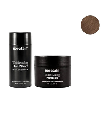Keratain Pomade + Keratain Streuhaar - Hellbraun (25 gr) Keratain Pomade + Keratain Streuhaar - Hellbraun (25 gr) - Hairgivers