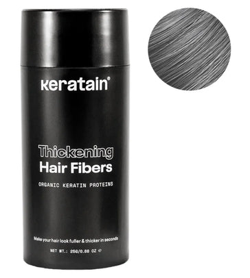 Keratain Streuhaar - Grau (25 gr) Keratain Streuhaar - Grau (25 gr) - Hairgivers