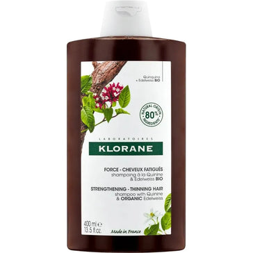 Klorane Anti-Haarausfall Shampoo Chinin/Edelweiss (400 ml) - Hairgivers