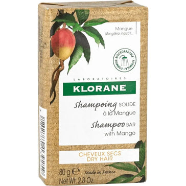 Klorane Shampoo Bar Mango - trockenes Haar (80 gr) - Hairgivers