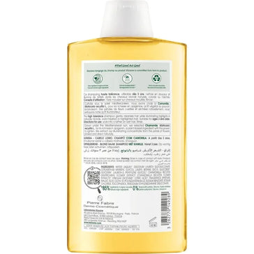Klorane Shampoo für blonde Strähnchen Kamille (400 ml) - Hairgivers