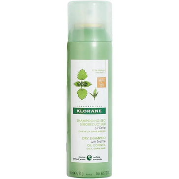Klorane Trockenshampoo fettiges Haar Brennnessel - dunkles Haar (150 ml) - Hairgivers