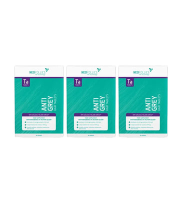 Neofollics Anti-Grau Haartabletten (3-Pack) - Hairgivers