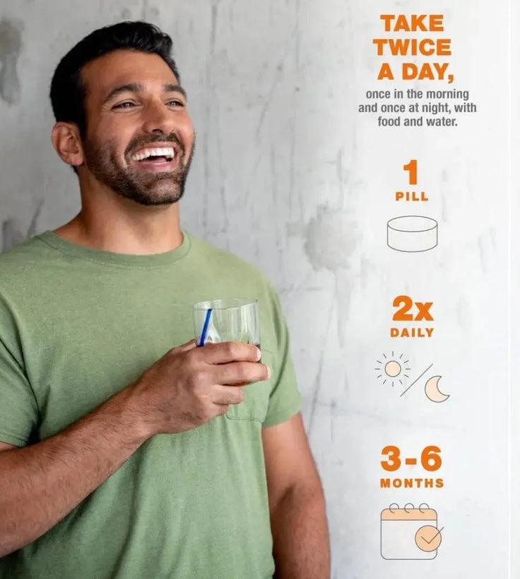 Viviscal Haarwachstums-Tabletten für Männer (3 Monate) - Hairgivers
