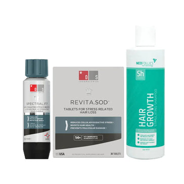 Behandlung von stressbedingtem Haarausfall - Hairgivers